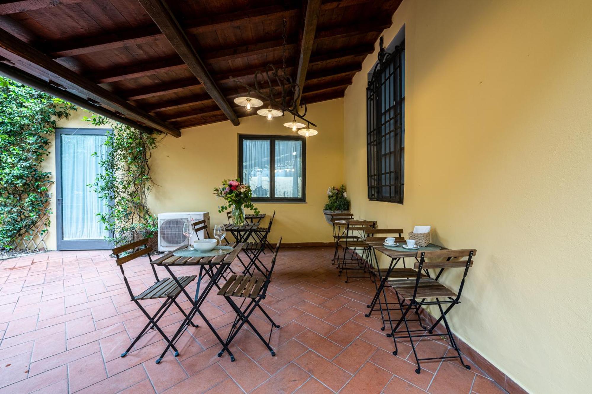 Apartament Cortile Santa Monaca Florencja Zewnętrze zdjęcie